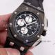 Perfect Replica Audemars Piguet Royal Oak Offshore Stainless Steel Case Black Steel Bezel 44mm Watch  (3)_th.jpg